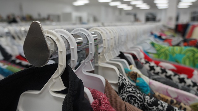 clothing store display racks