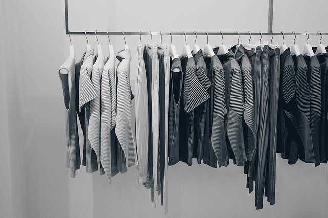 clothing store merchandising display